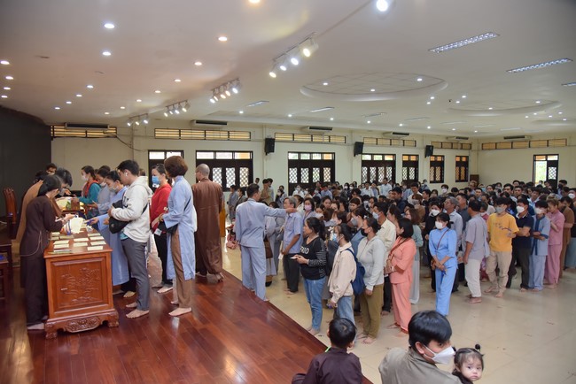 Lễ quy y Tam bảo – lần 3/2022