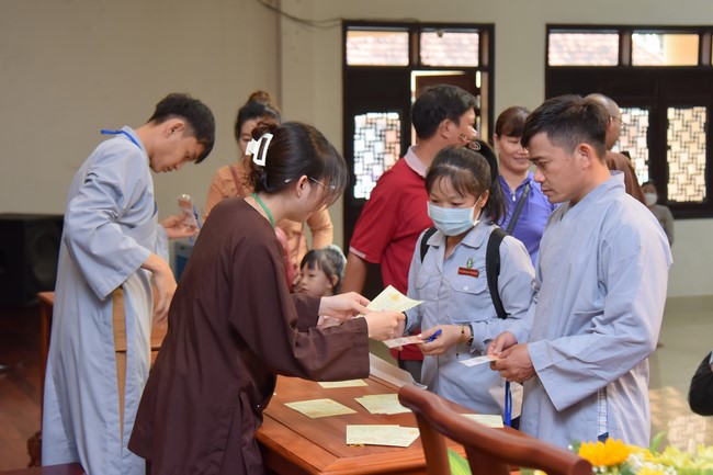 Lễ quy y Tam bảo – lần 3/2022