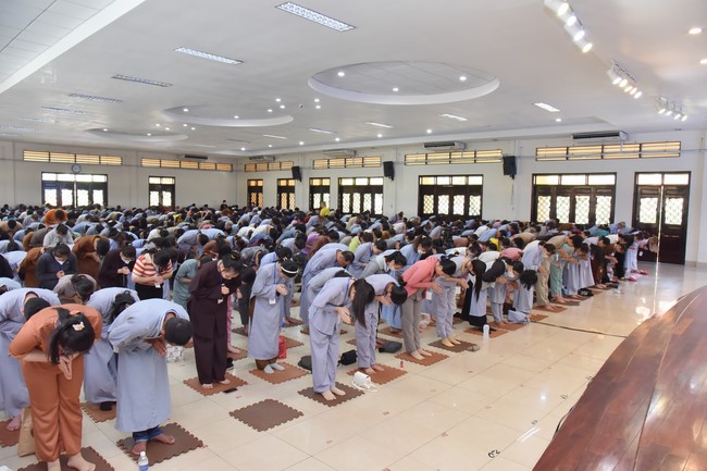 Lễ quy y Tam bảo – lần 3/2022