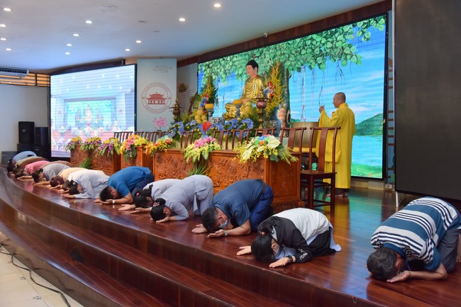 Lễ quy y Tam bảo – lần 3/2022