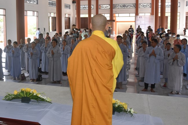 Chùa Đăng Pháp, Bình Phước: Lễ tưởng niệm cố đại lão Hoà thượng Ngộ Chân Tử và khoá tu một ngày an lạc