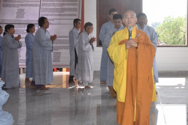 Chùa Đăng Pháp, Bình Phước: Lễ tưởng niệm cố đại lão Hoà thượng Ngộ Chân Tử và khoá tu một ngày an lạc