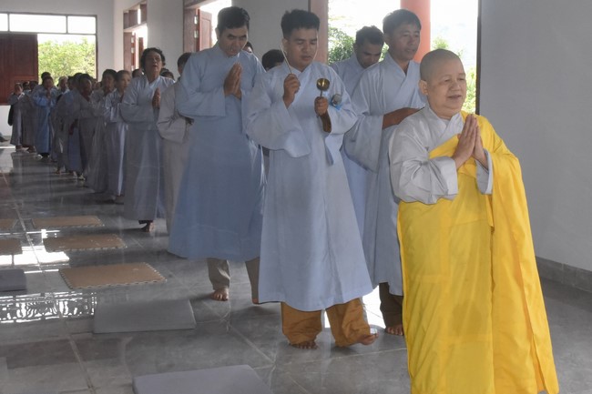 Chùa Đăng Pháp, Bình Phước: Lễ tưởng niệm cố đại lão Hoà thượng Ngộ Chân Tử và khoá tu một ngày an lạc