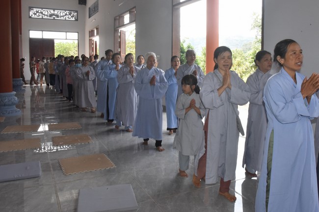 Chùa Đăng Pháp, Bình Phước: Lễ tưởng niệm cố đại lão Hoà thượng Ngộ Chân Tử và khoá tu một ngày an lạc