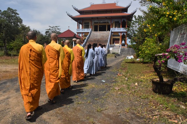 Chùa Đăng Pháp, Bình Phước: Lễ tưởng niệm cố đại lão Hoà thượng Ngộ Chân Tử và khoá tu một ngày an lạc