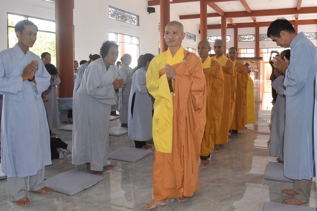 Chùa Đăng Pháp, Bình Phước: Lễ tưởng niệm cố đại lão Hoà thượng Ngộ Chân Tử và khoá tu một ngày an lạc