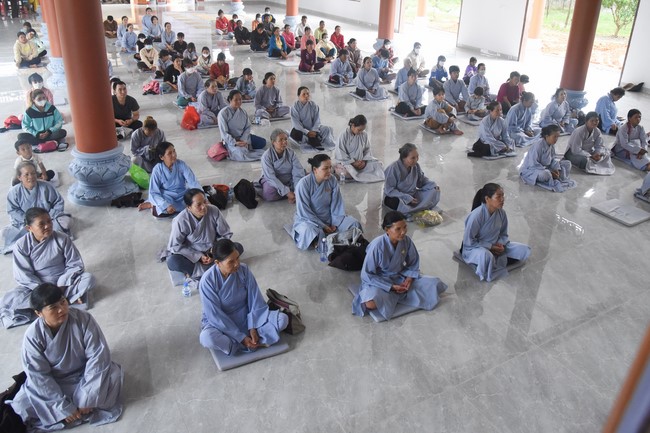 Chùa Đăng Pháp, Bình Phước: Lễ tưởng niệm cố đại lão Hoà thượng Ngộ Chân Tử và khoá tu một ngày an lạc