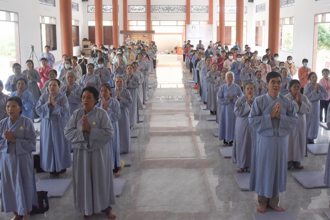 Chùa Đăng Pháp, Bình Phước: Lễ tưởng niệm cố đại lão Hoà thượng Ngộ Chân Tử và khoá tu một ngày an lạc