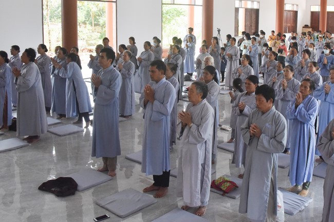 Chùa Đăng Pháp, Bình Phước: Lễ tưởng niệm cố đại lão Hoà thượng Ngộ Chân Tử và khoá tu một ngày an lạc