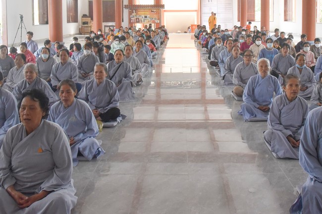 Chùa Đăng Pháp, Bình Phước: Lễ tưởng niệm cố đại lão Hoà thượng Ngộ Chân Tử và khoá tu một ngày an lạc