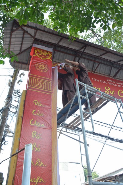 Công tác chuẩn bị lễ giỗ Tổ