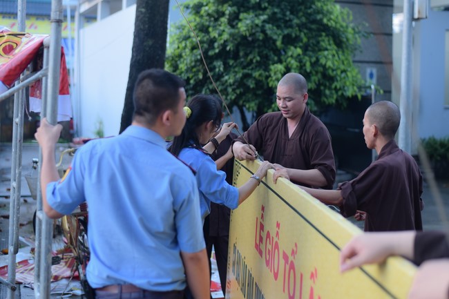 Công tác chuẩn bị lễ giỗ Tổ