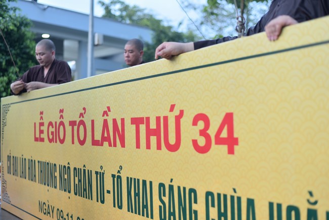 Công tác chuẩn bị lễ giỗ Tổ