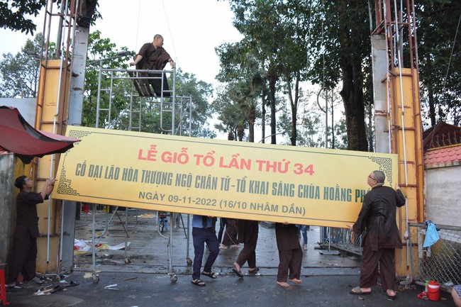 Công tác chuẩn bị lễ giỗ Tổ