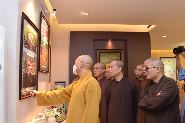 Lễ khai mạc tuần lễ triển lãm ảnh, thư pháp và các tác phẩm văn hoá Phật giáo chủ đề “Thanh Lương”