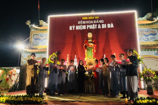 Candle Lighting Ritual to commemorate Amitabha’s Buddha at Dong Cao Pagoda – Thanh Hoa