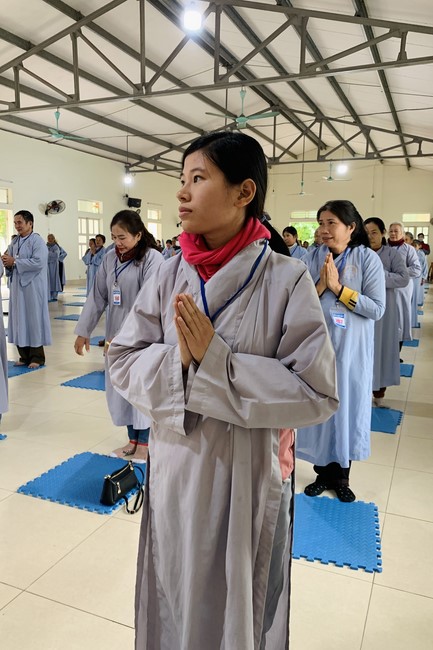 Three-Jewel Refuge Ceremony at Dong Cao Pagoda – Thanh Hoa