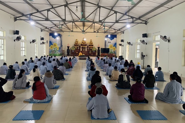 Three-Jewel Refuge Ceremony at Dong Cao Pagoda – Thanh Hoa