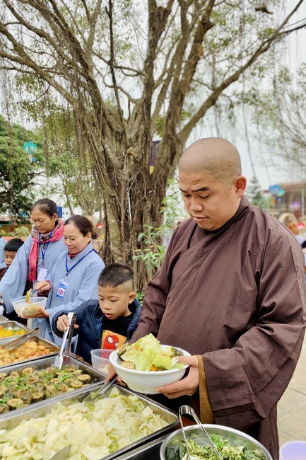 Three-Jewel Refuge Ceremony at Dong Cao Pagoda – Thanh Hoa
