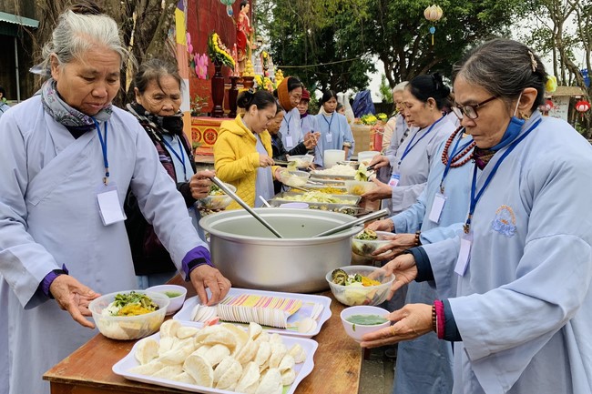 Three-Jewel Refuge Ceremony at Dong Cao Pagoda – Thanh Hoa