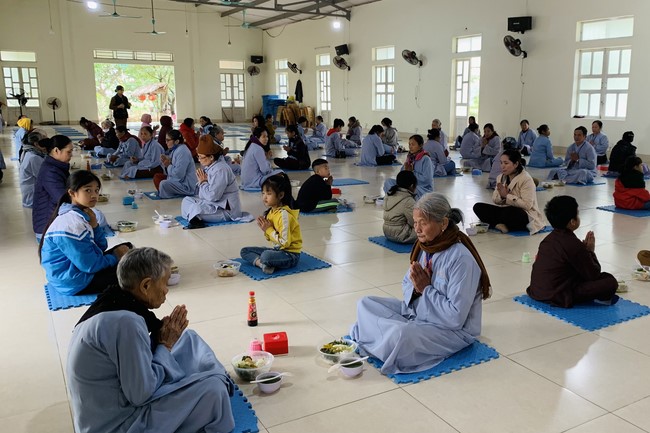 Three-Jewel Refuge Ceremony at Dong Cao Pagoda – Thanh Hoa