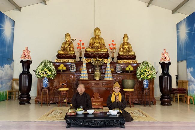 Three-Jewel Refuge Ceremony at Dong Cao Pagoda – Thanh Hoa