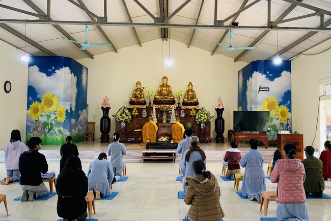 Three-Jewel Refuge Ceremony at Dong Cao Pagoda – Thanh Hoa