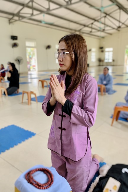 Three-Jewel Refuge Ceremony at Dong Cao Pagoda – Thanh Hoa