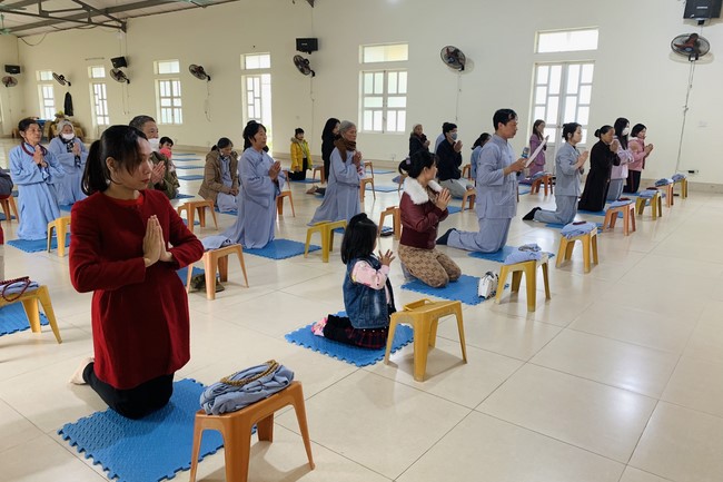 Three-Jewel Refuge Ceremony at Dong Cao Pagoda – Thanh Hoa