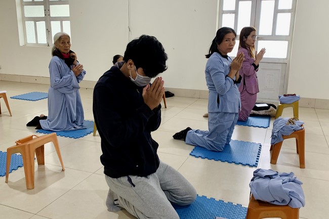 Three-Jewel Refuge Ceremony at Dong Cao Pagoda – Thanh Hoa