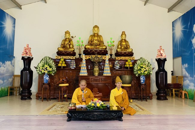 Three-Jewel Refuge Ceremony at Dong Cao Pagoda – Thanh Hoa