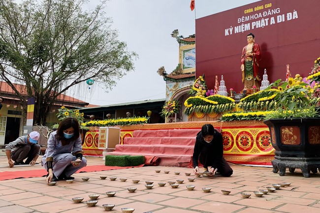 Three-Jewel Refuge Ceremony at Dong Cao Pagoda – Thanh Hoa