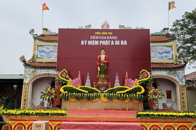 Three-Jewel Refuge Ceremony at Dong Cao Pagoda – Thanh Hoa