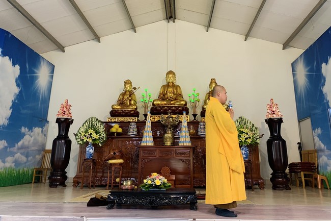 Three-Jewel Refuge Ceremony at Dong Cao Pagoda – Thanh Hoa