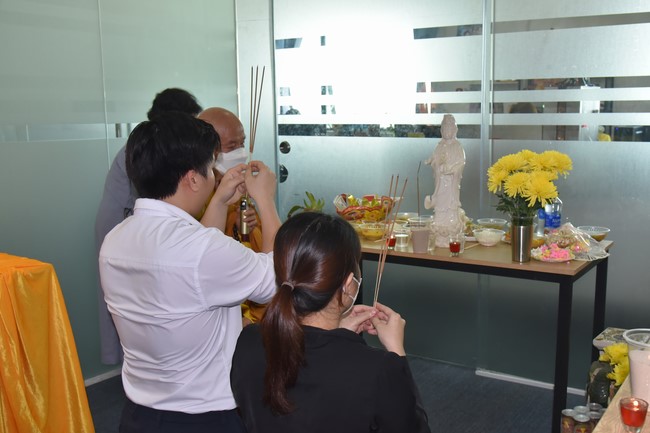 The Rite Praying for Peace at Decor Now Co., Ltd.