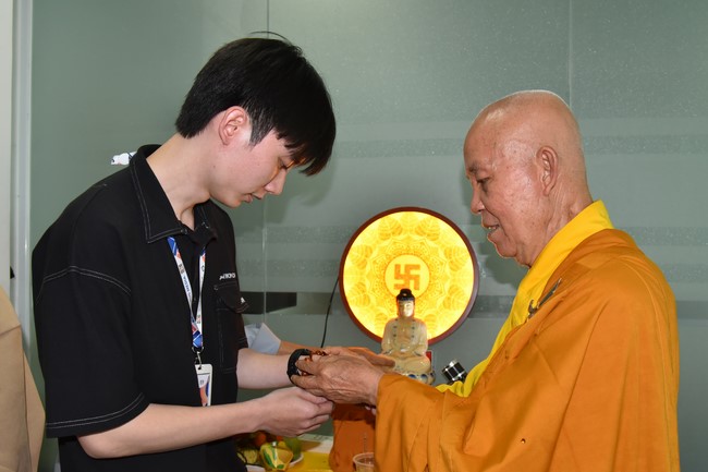 The Rite Praying for Peace at Decor Now Co., Ltd.