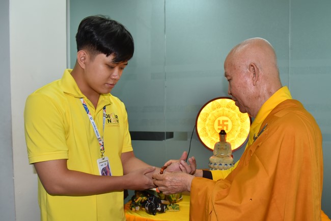 The Rite Praying for Peace at Decor Now Co., Ltd.