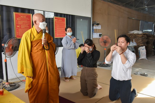 The Rite Praying for Peace at Decor Now Co., Ltd.