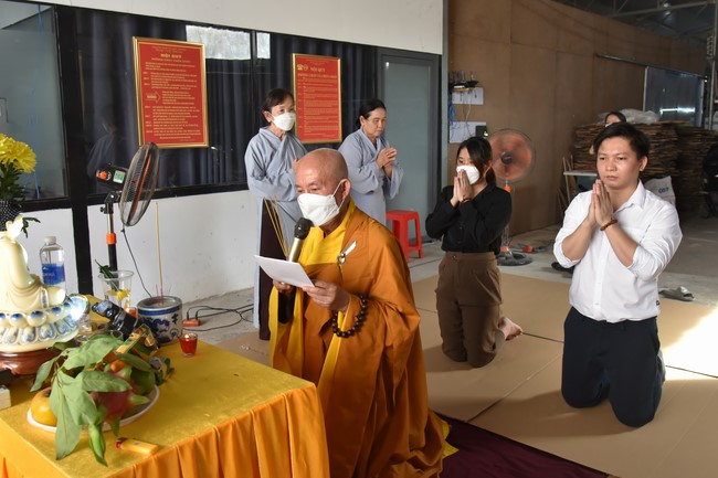 The Rite Praying for Peace at Decor Now Co., Ltd.