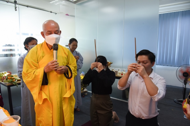 The Rite Praying for Peace at Decor Now Co., Ltd.