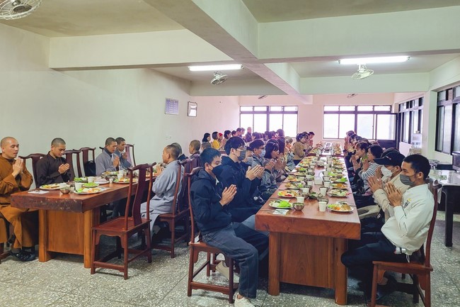 Candle Lighting Ritual to commemorate Amitabha’s Buddha at Ling Yin Temple in Taiwan