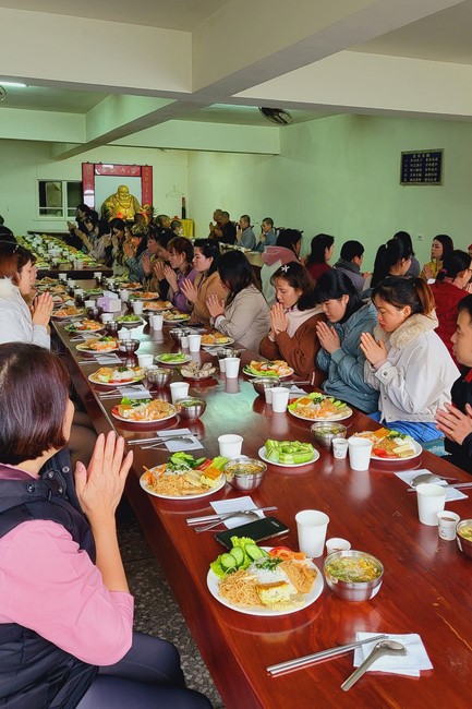 Candle Lighting Ritual to commemorate Amitabha’s Buddha at Ling Yin Temple in Taiwan
