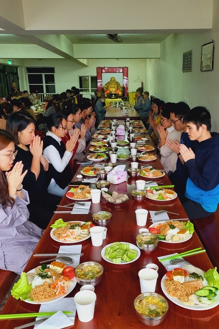 Candle Lighting Ritual to commemorate Amitabha’s Buddha at Ling Yin Temple in Taiwan