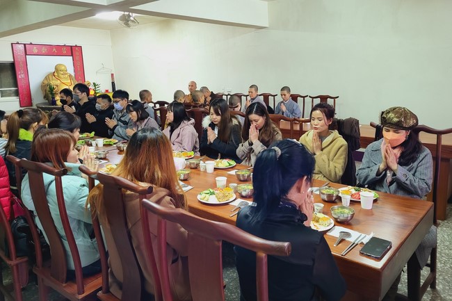 Candle Lighting Ritual to commemorate Amitabha’s Buddha at Ling Yin Temple in Taiwan