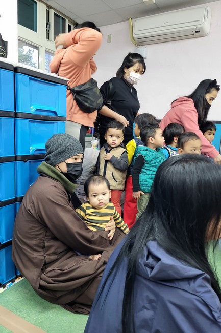 Candle Lighting Ritual to commemorate Amitabha’s Buddha at Ling Yin Temple in Taiwan