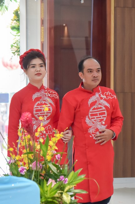 Wedding Ceremony at the pagoda