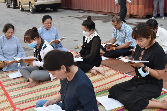 The Rite Praying for Peace at Phuc Long ICD Co., Ltd, Thu Duc City