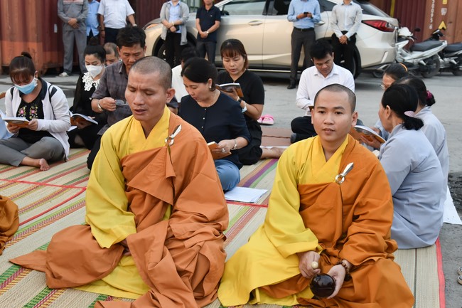 The Rite Praying for Peace at Phuc Long ICD Co., Ltd, Thu Duc City