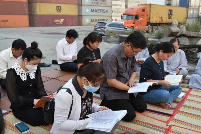 The Rite Praying for Peace at Phuc Long ICD Co., Ltd, Thu Duc City