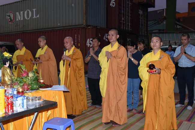 The Rite Praying for Peace at Phuc Long ICD Co., Ltd, Thu Duc City